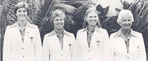Beth Daniel, Cynthia Hill, Judith Oliver, Mrs. Frank Lovell